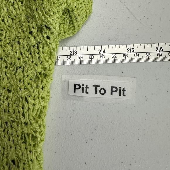 Chicos Womens Open Front Cardigan Vest Sz 2 US L Knit Boho Lagenlook Cottagecore - Picture 5 of 7